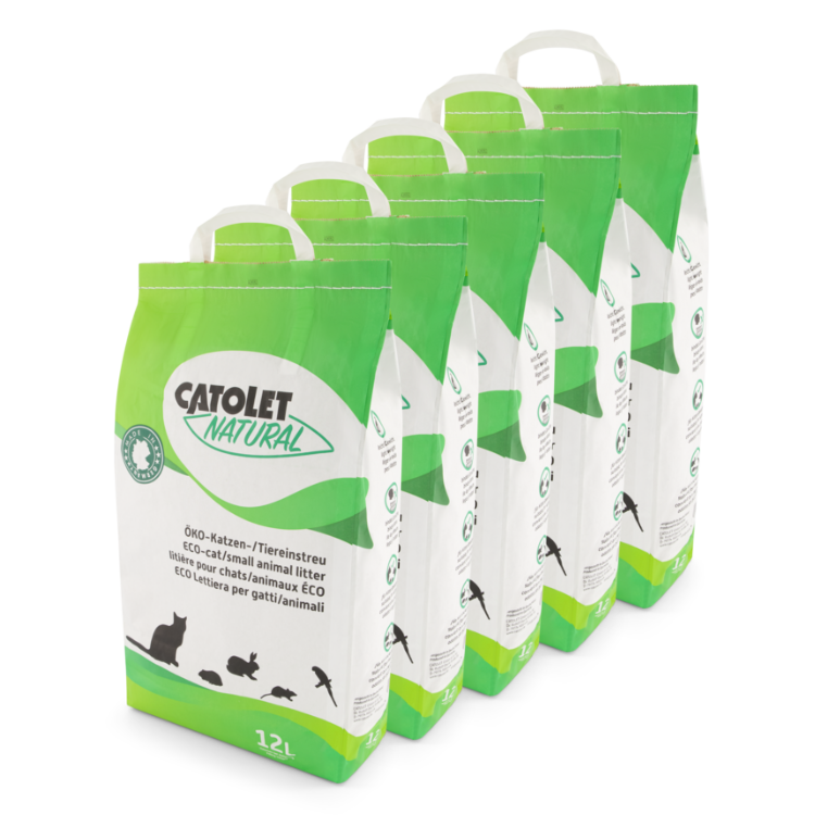 Catolet Natural Katzen- / Tiereinstreu 12l